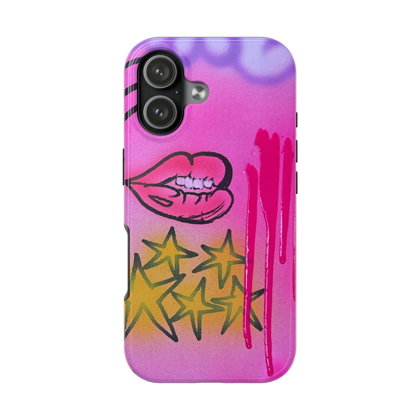 "star drip" airbrush iPhone case