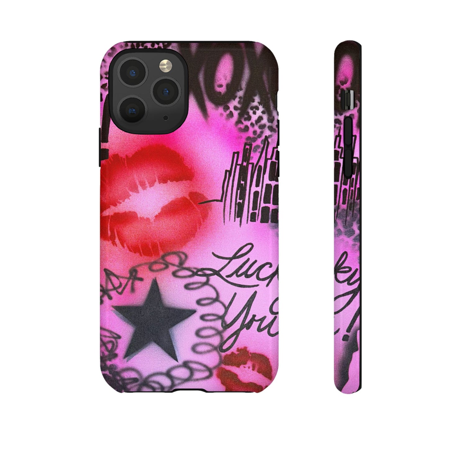 "ulterior motive" airbrush iPhone case