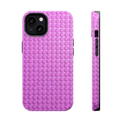 MagSafe "pink studs" airbrush iPhone case