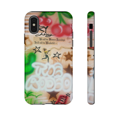 "the rodeo" airbrush iPhone case