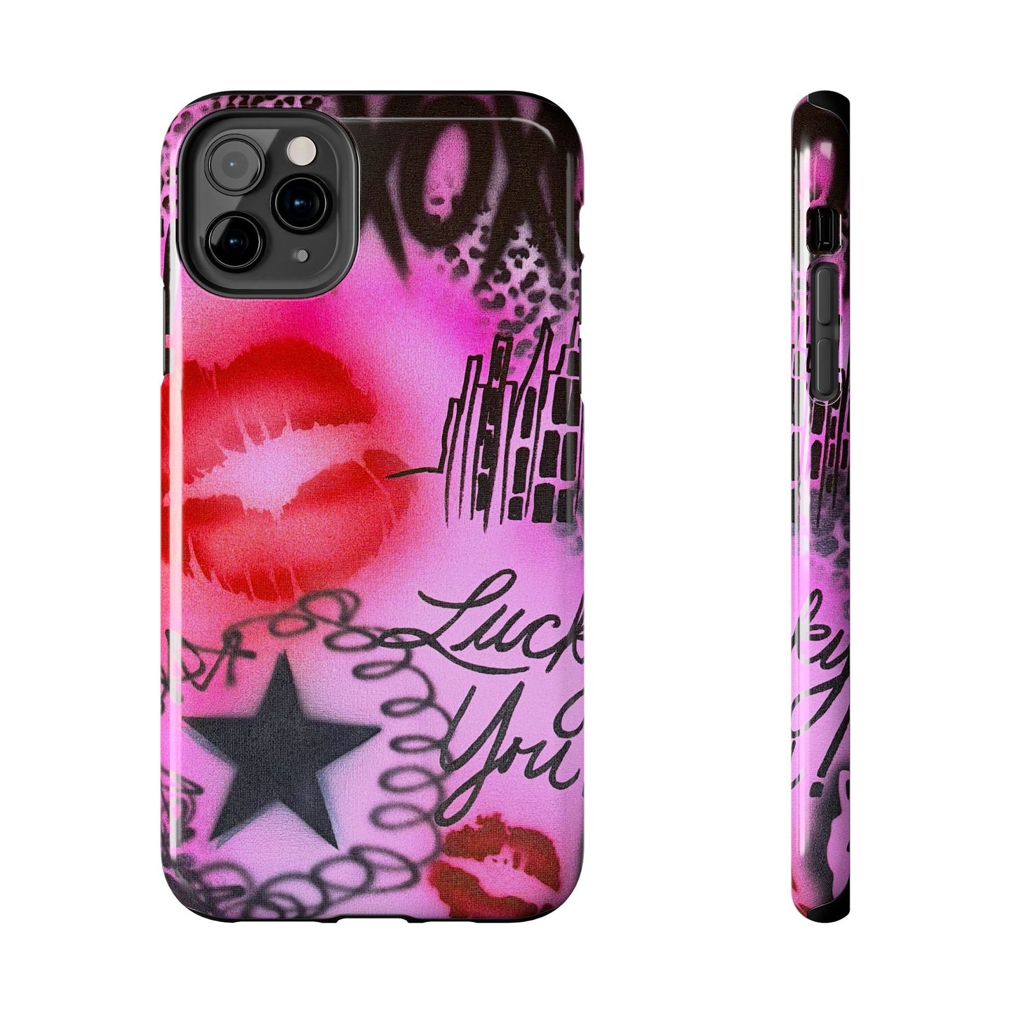 "ulterior motive" airbrush iPhone case