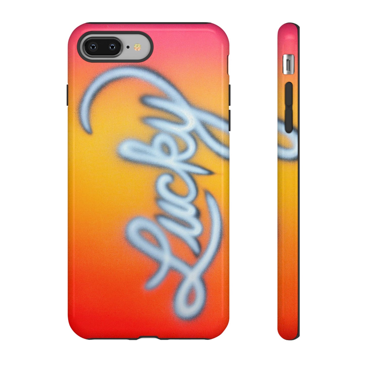 "lucky" airbrush iPhone case