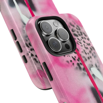 "pink cheetah" airbrush iPhone case