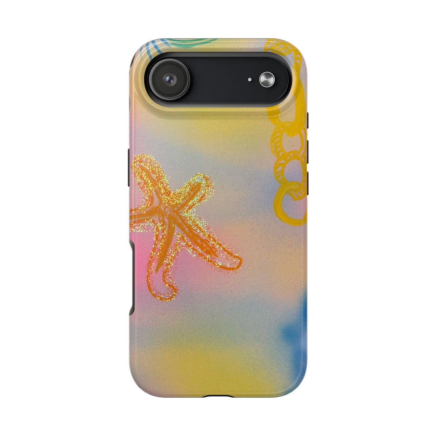"sweet starfish" airbrush iPhone case