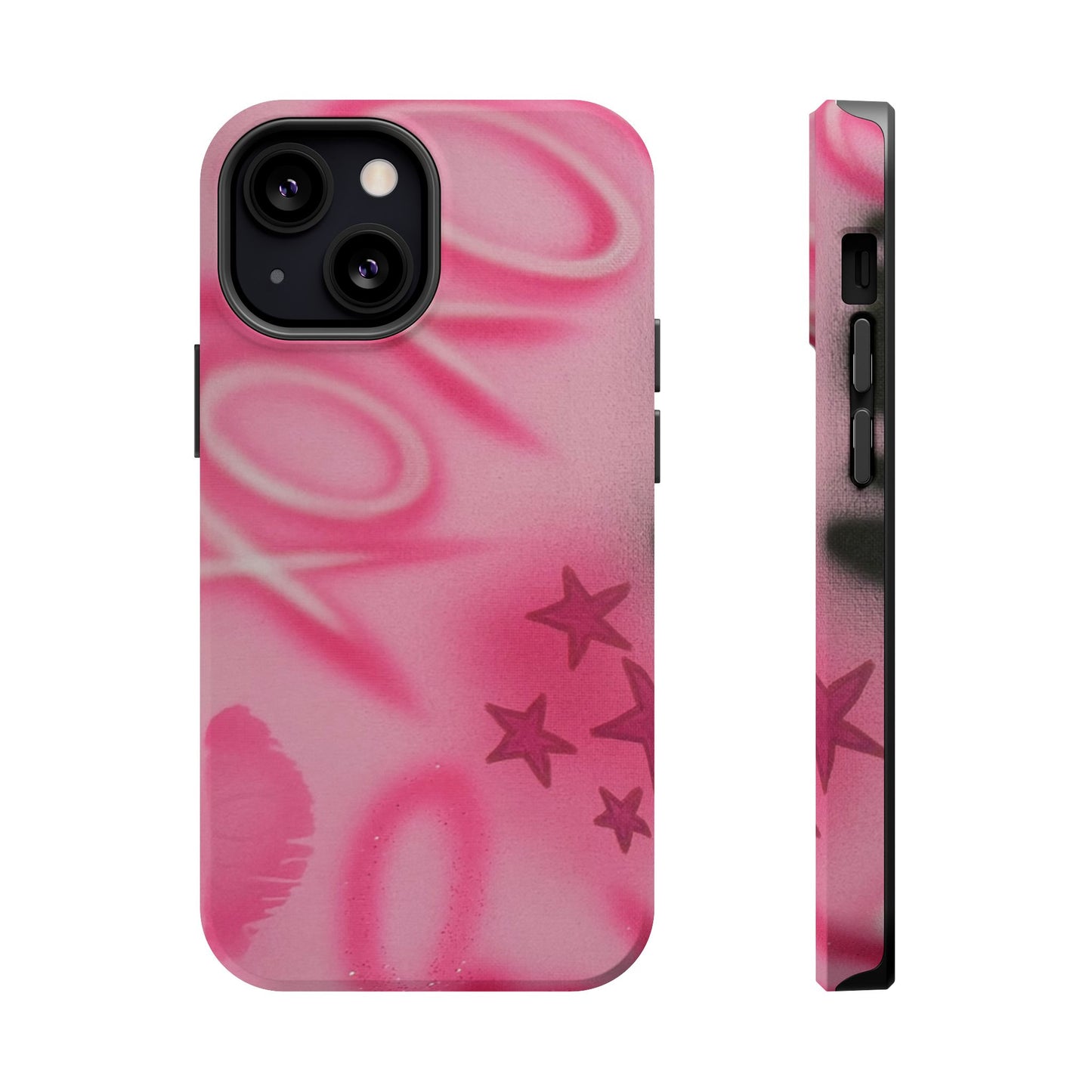 MagSafe "perfectly pink" airbrush iPhone case
