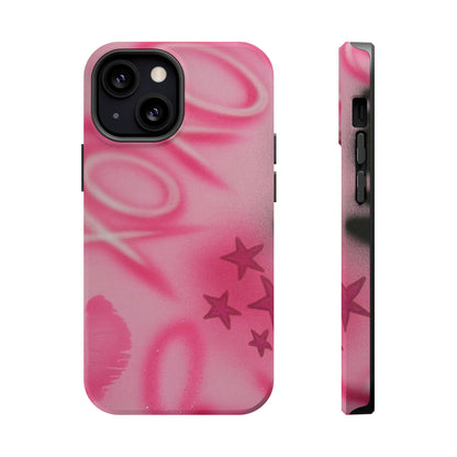 MagSafe "perfectly pink" airbrush iPhone case