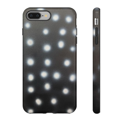 "coconut noir polka dot" airbrush iPhone case