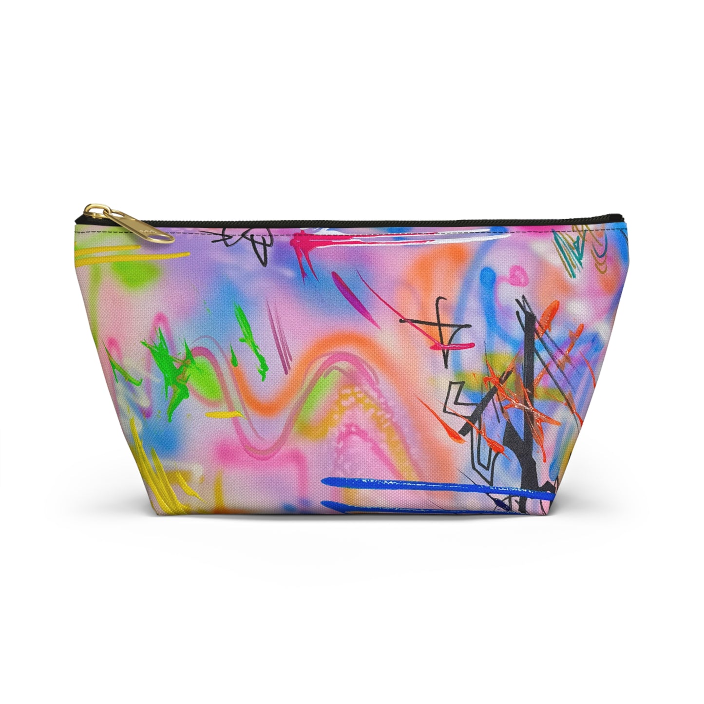 "neon haze" airbrush makeup pouch