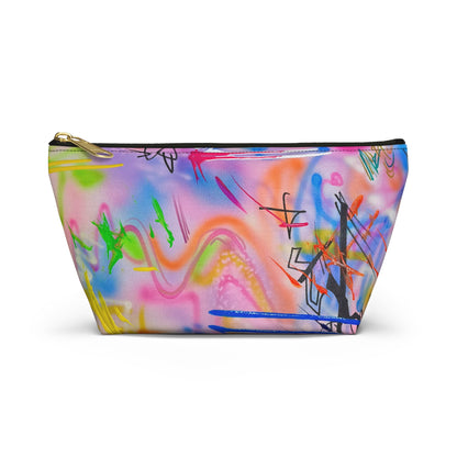 "neon haze" airbrush makeup pouch