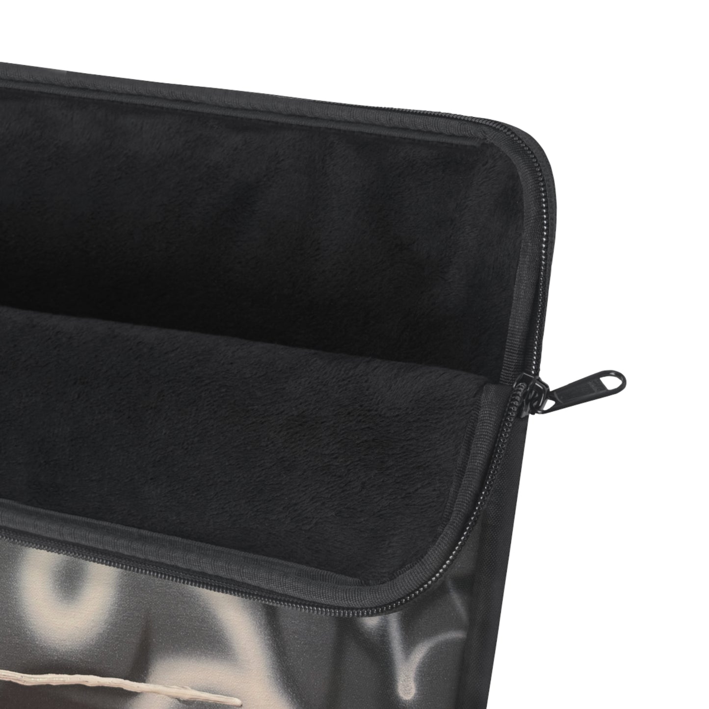 "spatial blur" airbrush laptop sleeve