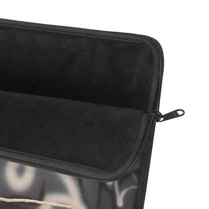"spatial blur" airbrush laptop sleeve