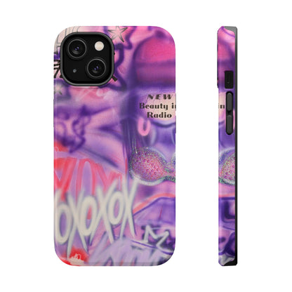 MagSafe "mic check" airbrush iPhone case
