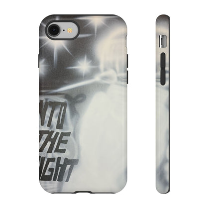"into the night" airbrush iPhone case