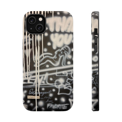 MagSafe "extravagant leisure" airbrush iPhone case