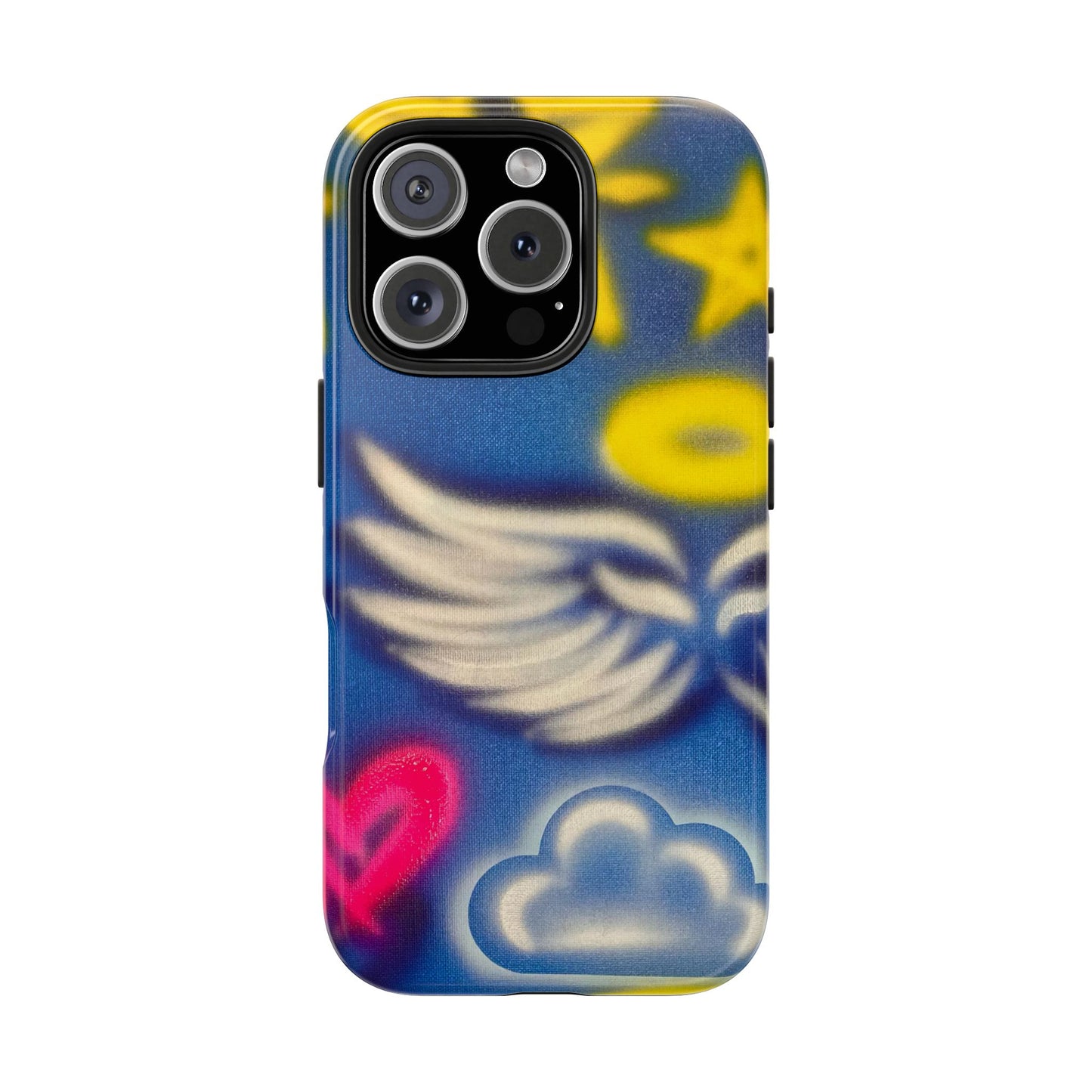 "celestial halo" airbrush iPhone case