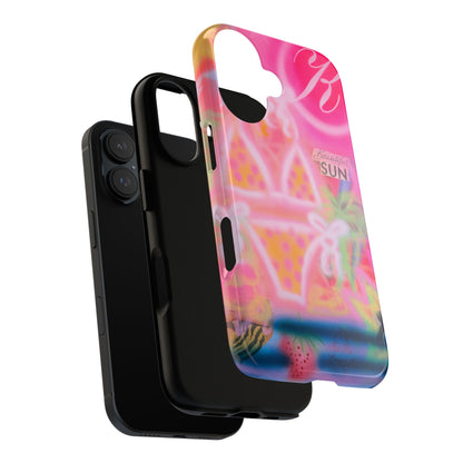 "santa monica strawberry" airbrush iPhone case