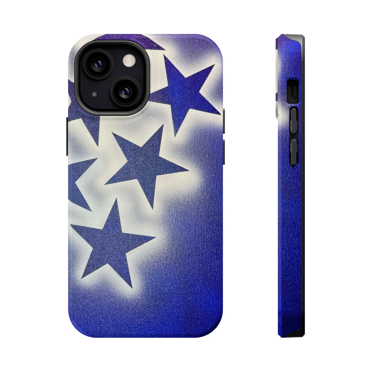 MagSafe "frosted galaxy" airbrush iPhone case