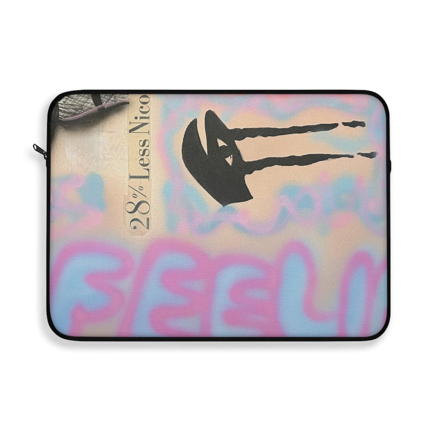 "the feeling" airbrush laptop sleeve