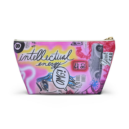 "intellectual energy" airbrush makeup pouch