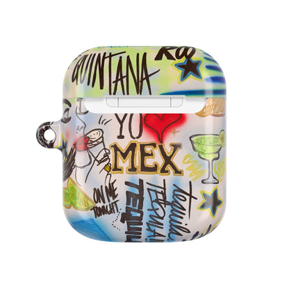 "salted lime" airbrush airpod cases