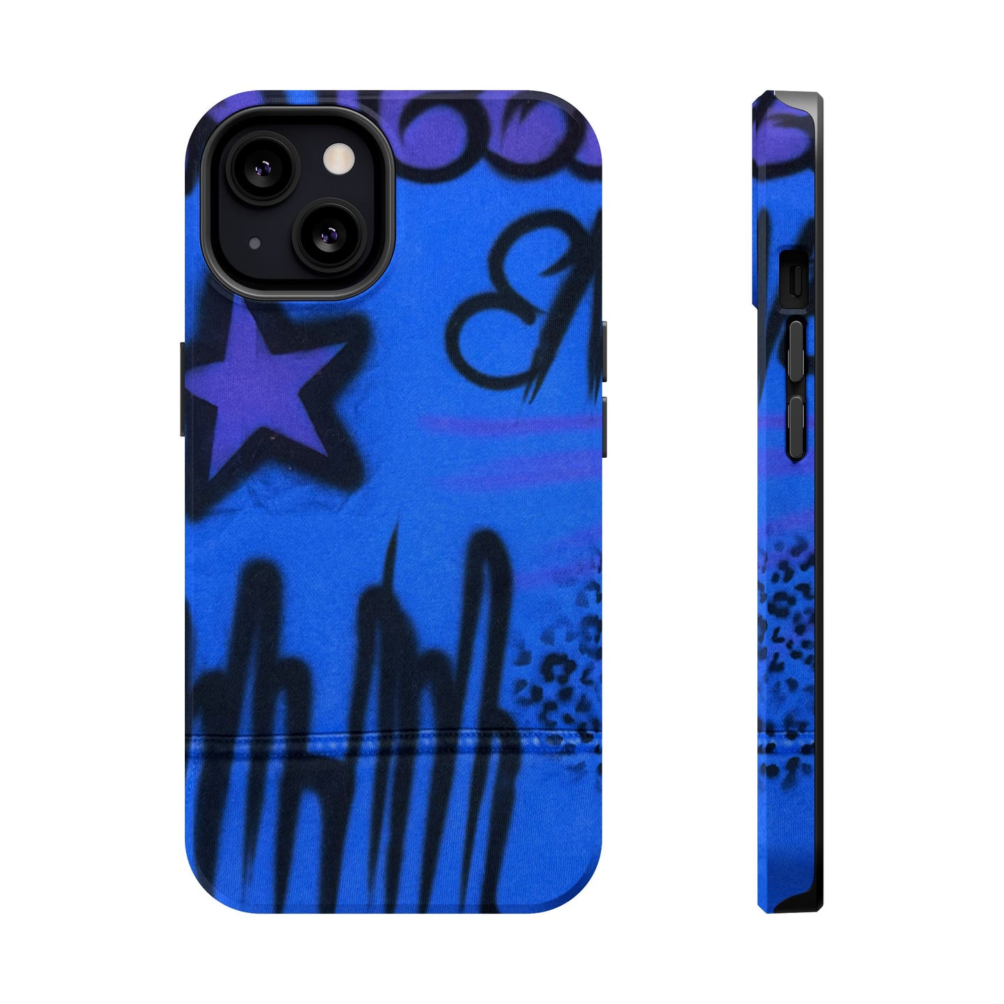 MagSafe "infamous indigo" airbrush iPhone case