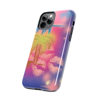 "glowy night" airbrush iPhone case