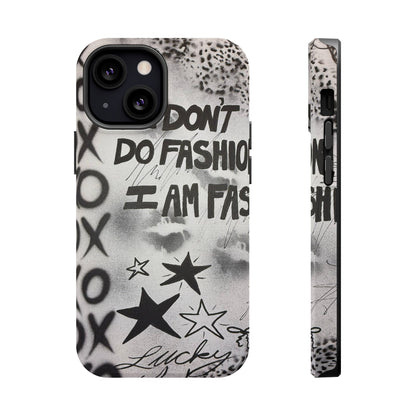 MagSafe "i am fashion" airbrush iPhone case