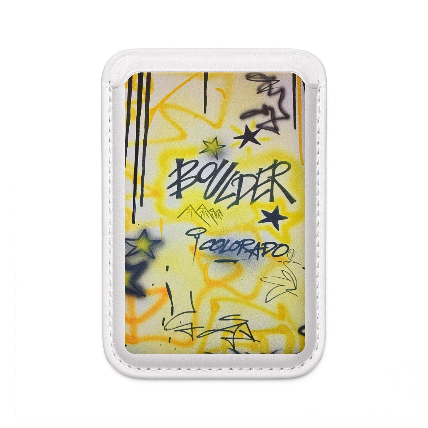 "boulder" airbrush vegan wallet (Magsafe® Compatible)