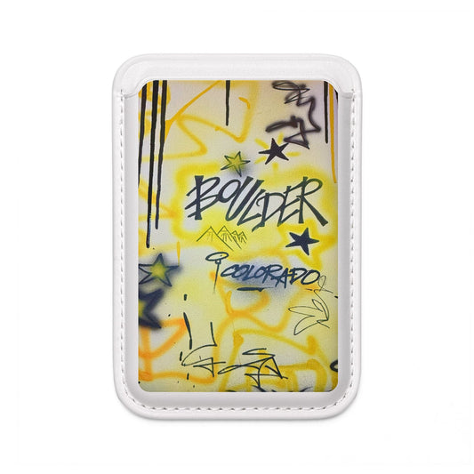 "boulder" airbrush vegan wallet (Magsafe® Compatible)