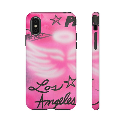 "pink angel wings" airbrush iPhone case