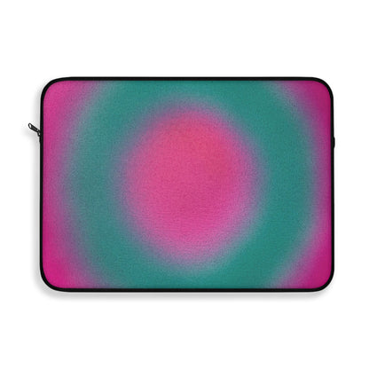 "watermelon swirl aura" airbrush laptop sleeve