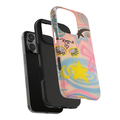 "star energy" airbrush iPhone case