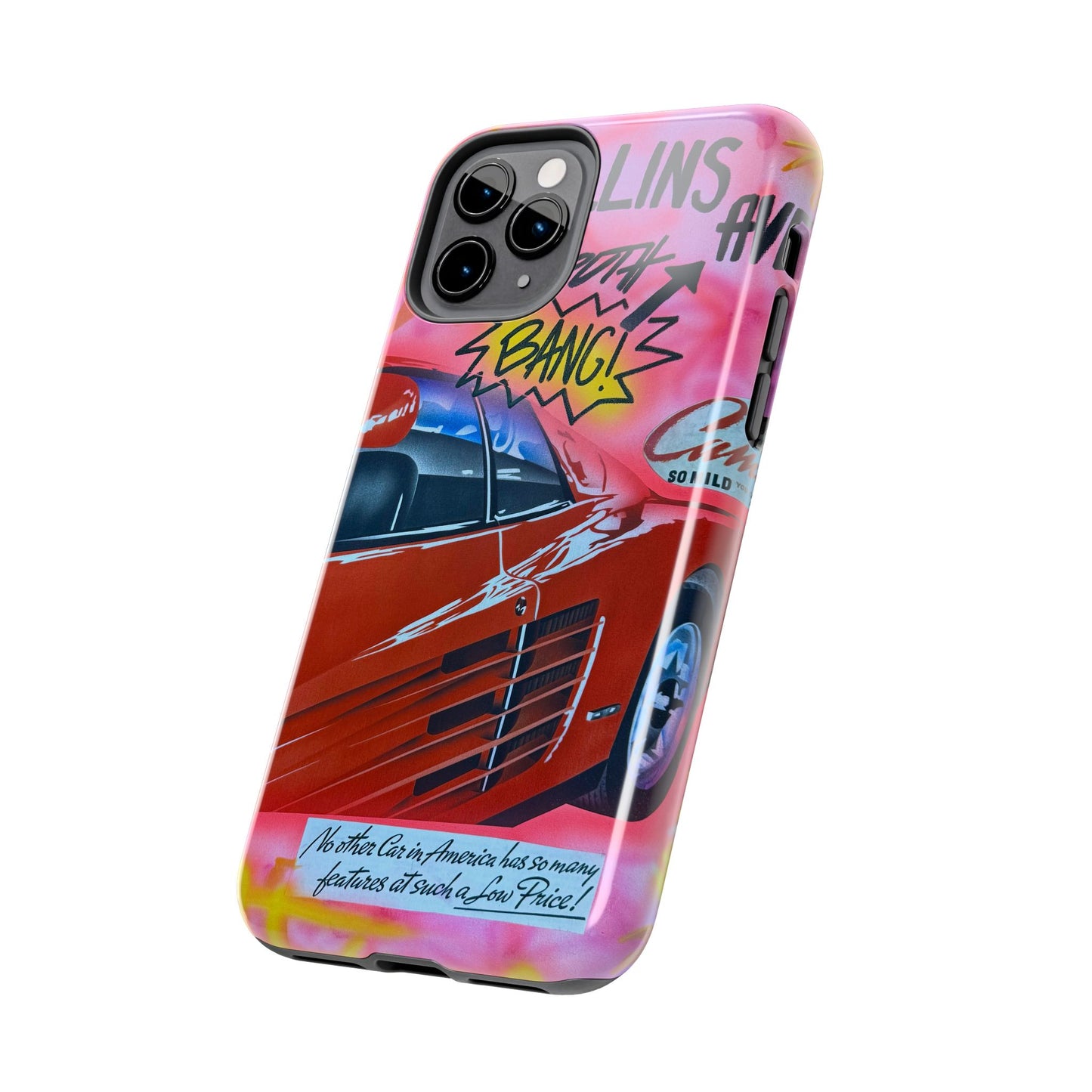 "miami momentos" airbrush iPhone case