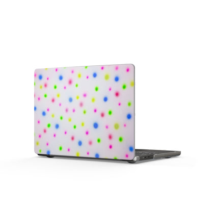 "birthday cake polka dot" airbrush matte macbook case