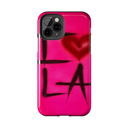"I <3 LA" airbrush iPhone case