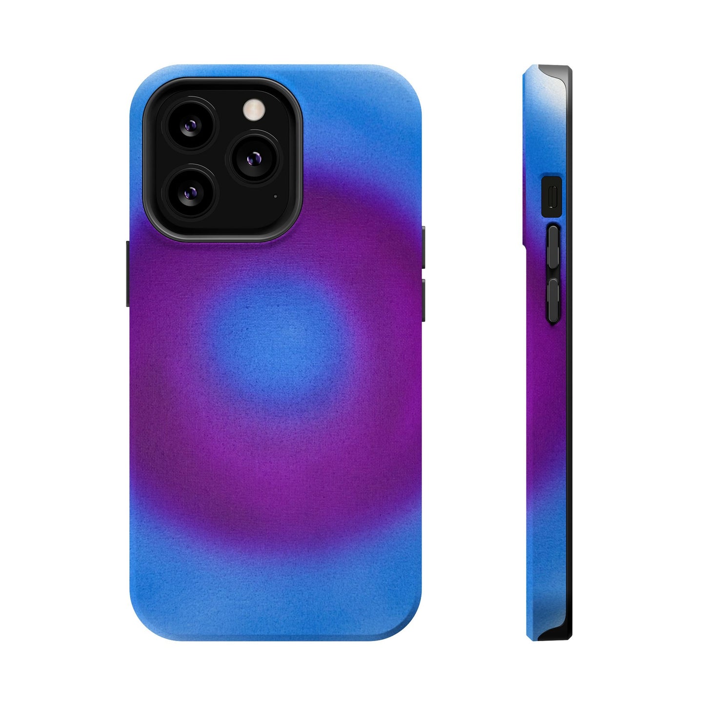 MagSafe "grape soda aura" airbrush iPhone case