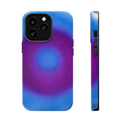 MagSafe "grape soda aura" airbrush iPhone case