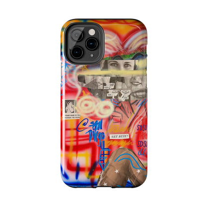 "get busy!" airbrush iPhone case