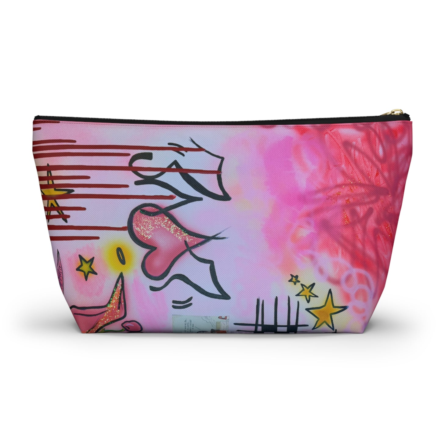 "cherry luvr" airbrush makeup pouch