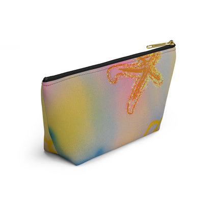 "sweet starfish" airbrush makeup pouch