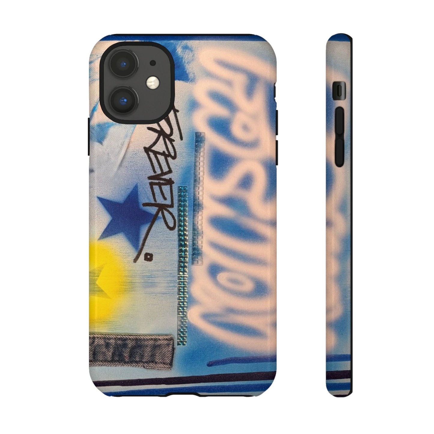 "fashion forever" airbrush iPhone case