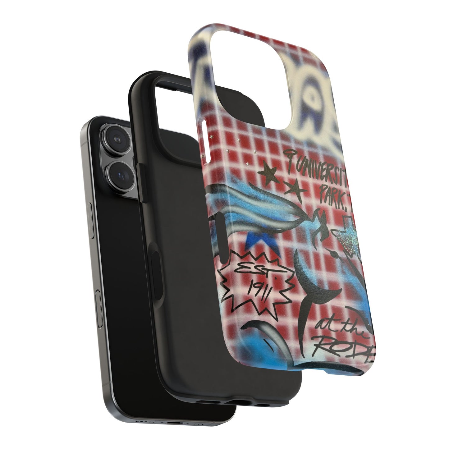 "texas" airbrush iPhone case