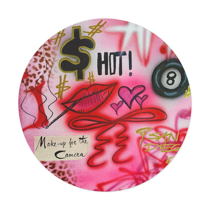 "IT girl" airbrush vinyl sticker
