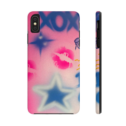 "star symbol" airbrush iPhone case