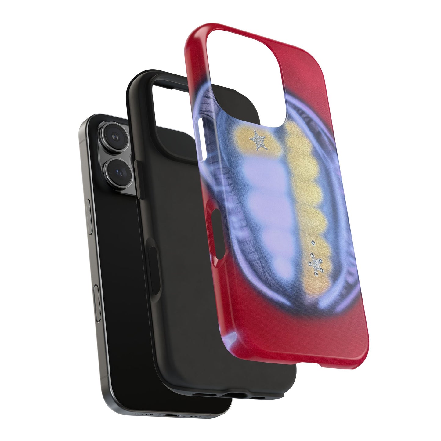 "bite me bling" airbrush iPhone case