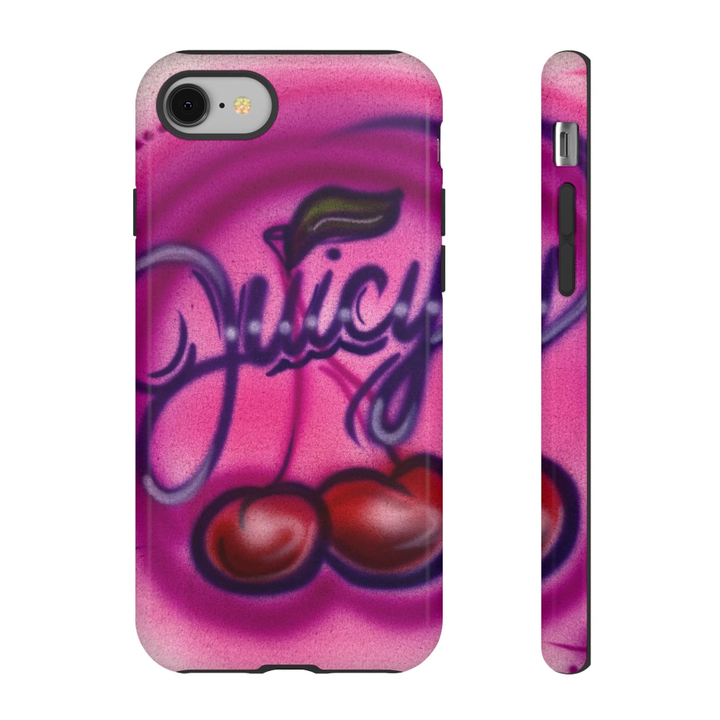 "juicy" airbrush iPhone case