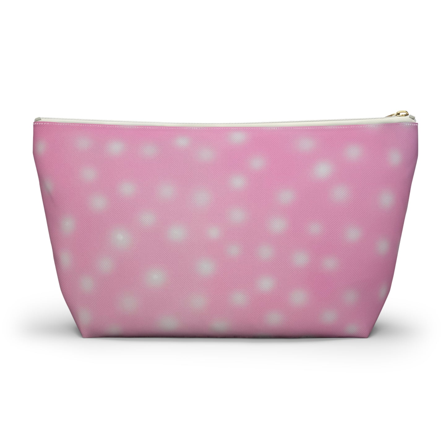 "strawberry swirl polka dot" airbrush makeup pouch