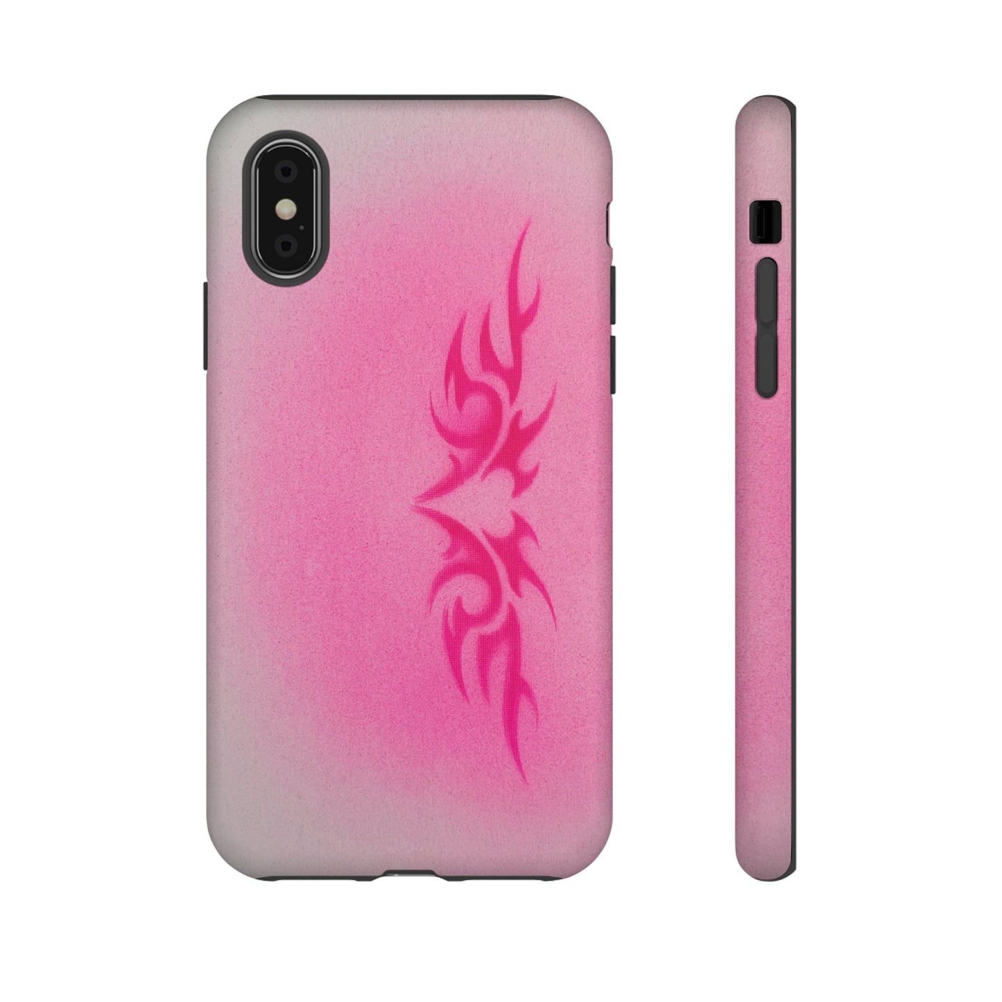 "trampstamp" airbrush iPhone case