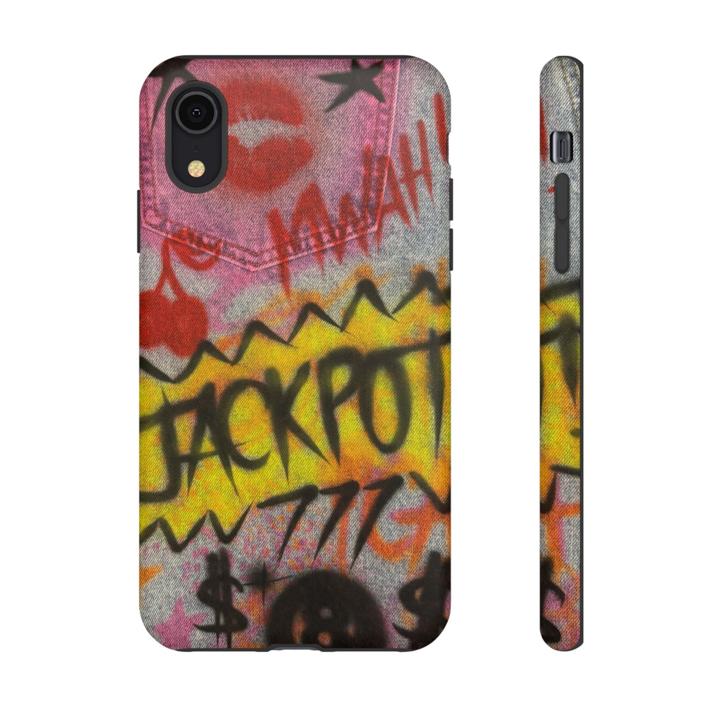 "JACKPOT!" airbrush iPhone case