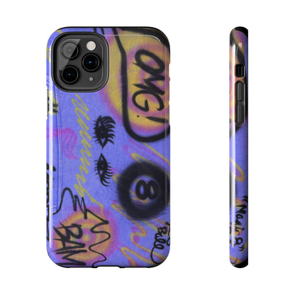 "eye$ on lies" airbrush iPhone case
